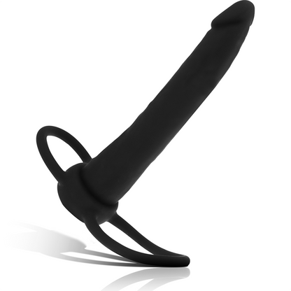 MYTHOLOGY - COBI ONYX ACCOMMODATOR DOUBLE PENETRATION SILICONE HARNESS