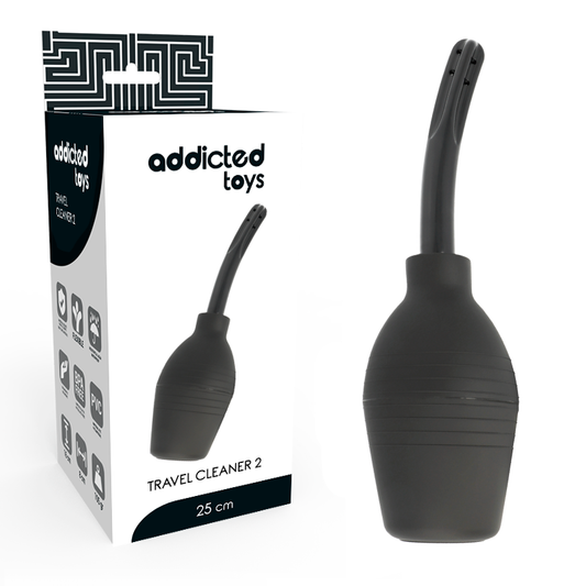 ADDICTED TOYS - BLACK ANAL CLEANSING PEAR SQUEEZE