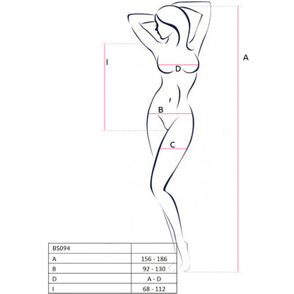 PASSION - BS094 BODYSTOCKING ÚNICA