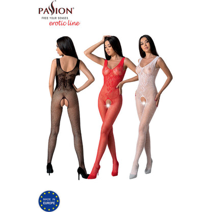 PASSION - BS098 BODYSTOCKING BLACK ONE SIZE