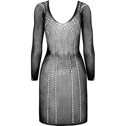 PASSION - BS101 BODYSTOCKING NEGRO TALLA ÚNICA