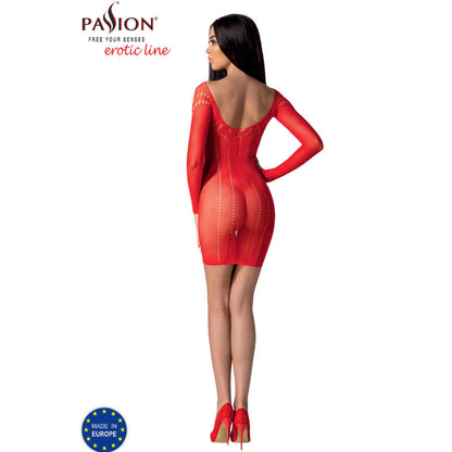 PASSION - BS101 RED BODYSTOCKING ONE SIZE
