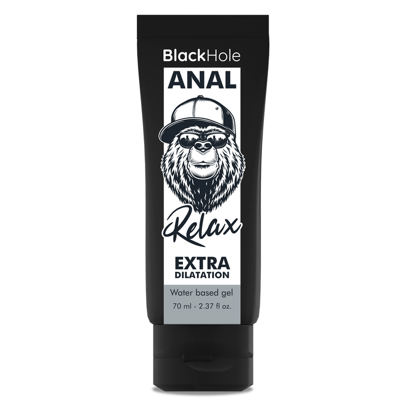 BLACK HOLE - WATER-BASED GEL FOR ANAL DILATION 70 ML