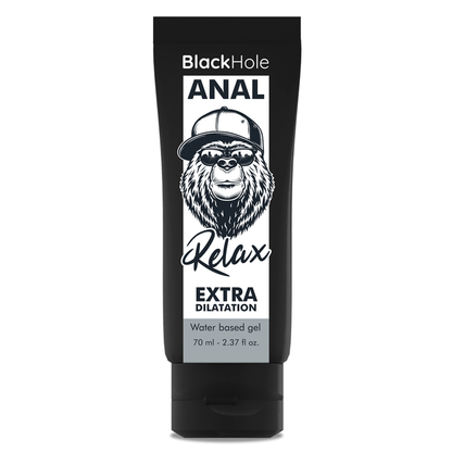 BLACK HOLE - GEL BASE AGUA DILATACIÓN ANAL 70 ML