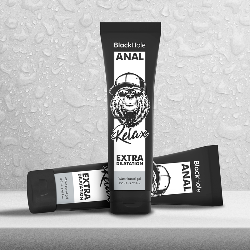BLACK HOLE - GEL BASE AGUA DILATACIÓN ANAL 150 ML