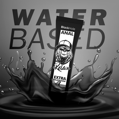 BLACK HOLE - WATER-BASED GEL FOR ANAL DILATION 150 ML