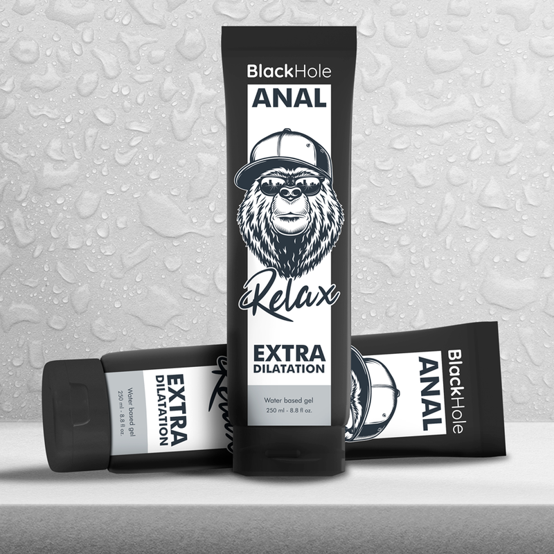 BLACK HOLE - WATER-BASED GEL FOR ANAL DILATION 250 ML