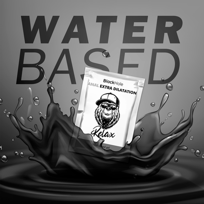 BLACK HOLE - WATER-BASED GEL FOR ANAL DILATION 6 ML SINGLE-DOSE