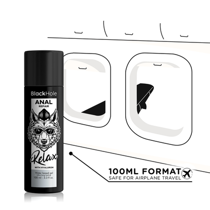 Forat negre: reparació anal Agua Base de relax amb Hyaluron 100 ml