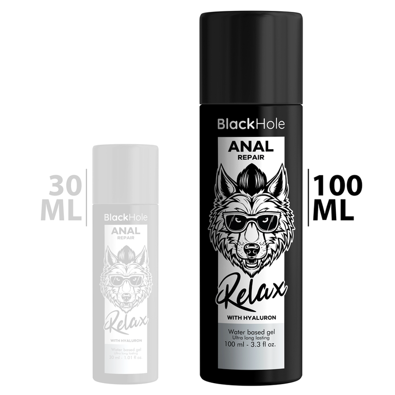 Forat negre: reparació anal Agua Base de relax amb Hyaluron 100 ml