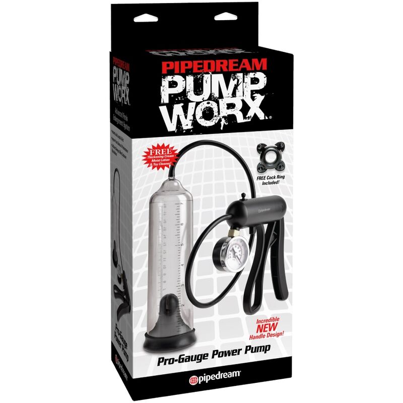 PUMP WORX - TRANSPARENT PRO-GAUGE POWER PUMP