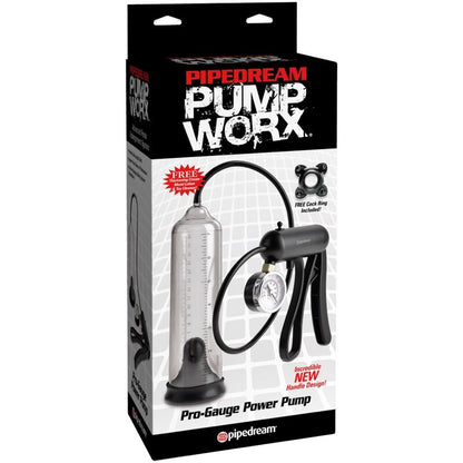 PUMP WORX - TRANSPARENT PRO-GAUGE POWER PUMP