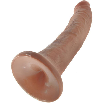 KING COCK - PÉNIS REALISTA 17.5 CM CARAMELO