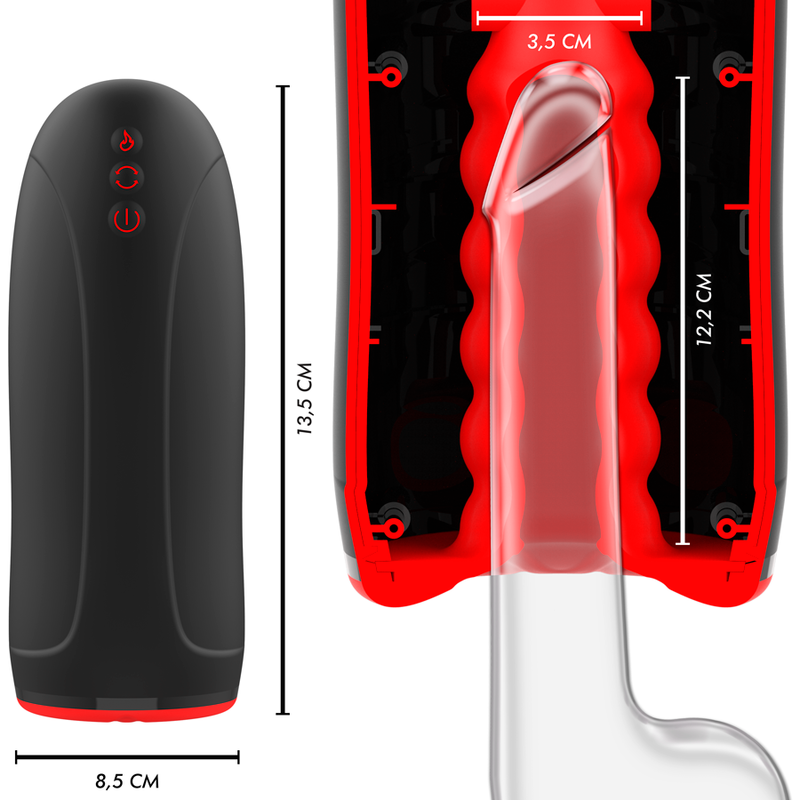 Jamyjob - Swing -r calor, oscil·lació i vibració Masturbator