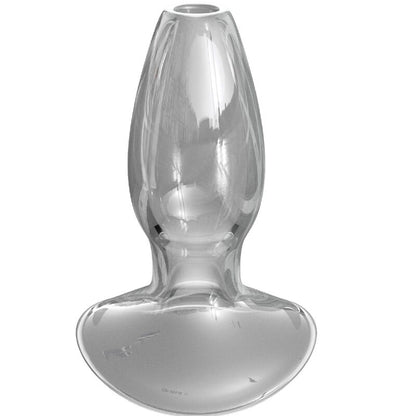 PLUG ANAL DE CRISTAL ERGONÓMICO PARA ESTIMULACIÓN ANAL