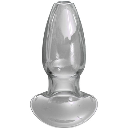 PLUG ANAL DE CRISTAL ERGONÓMICO IMPERMEABLE