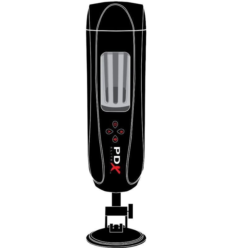 PDX ELITE - MASTURBADOR STROKER ULTIMAT MILKER 2 GIRATORI I VIBRADOR