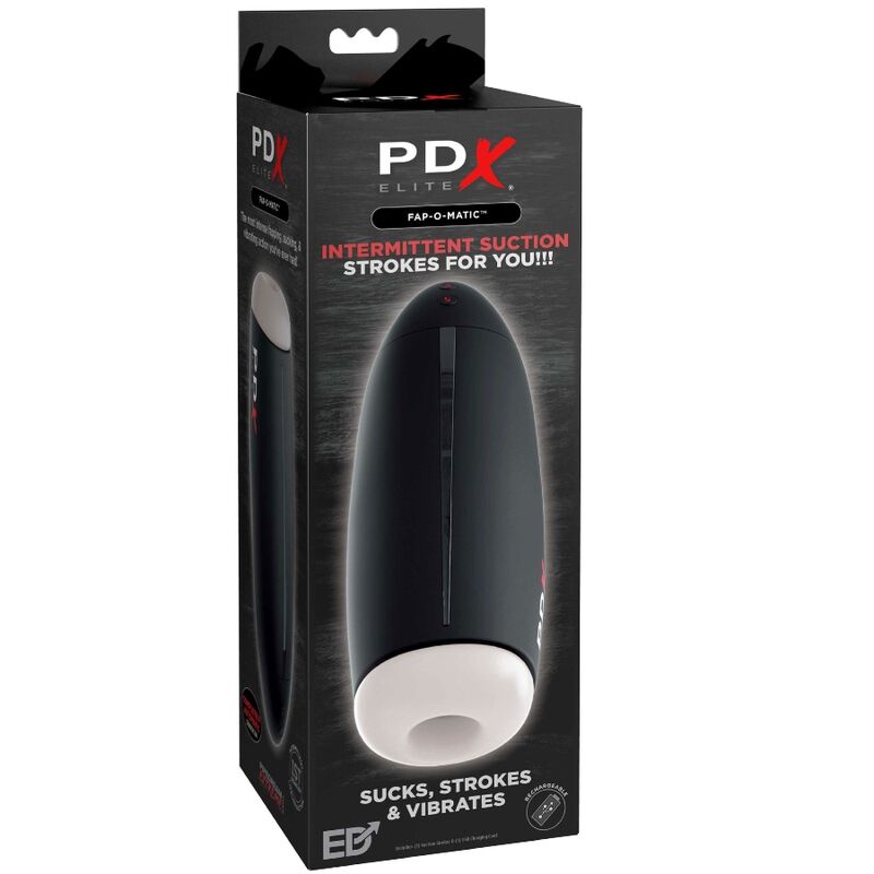 PDX Elit-Masturbator Stroker FAP-O-Matic Waves &amp; Vibrador