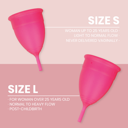 INTIMICHIC - COPO MENSTRUAL DE SILICONE MÉDICO - TAMANHO L