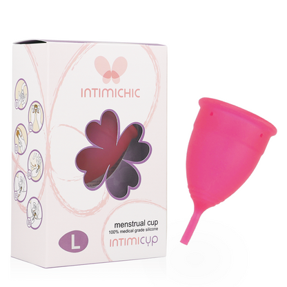 INTIMICHIC - COPO MENSTRUAL DE SILICONE MÉDICO - TAMANHO L