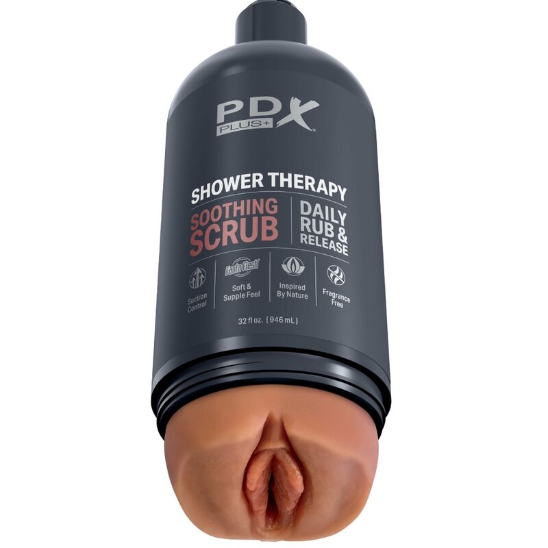 PDX PLUS - STROKER MASTURBATOR DISKRET FLASKADESIGN LÖGANDE SCRUB CANDY SHAMPOO