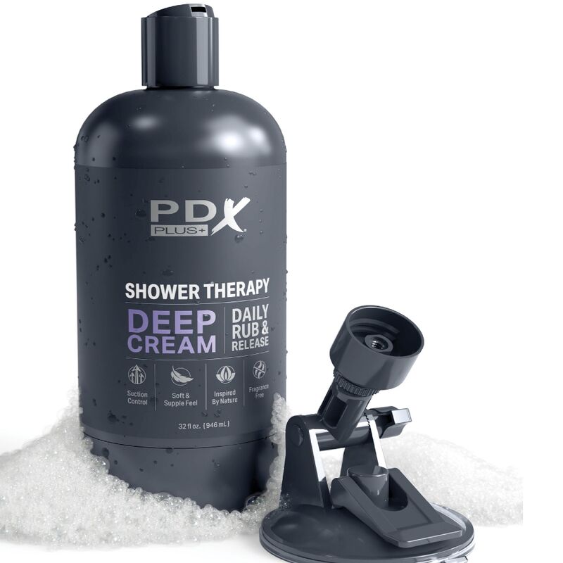 PDX PLUS - STROKER MASTURBATOR, DISCREET BOTTLE DESIGN, DEEP CREAM SHAMPOO