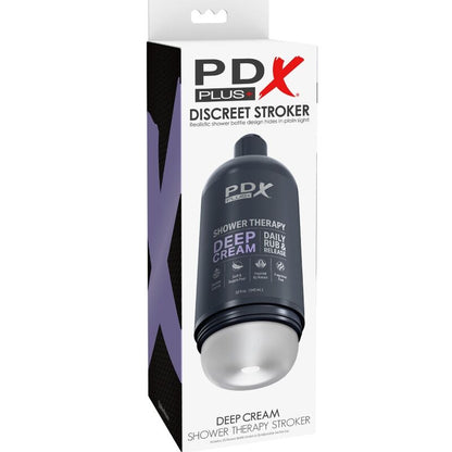 PDX PLUS - STROKER MASTURBATOR, DISCREET BOTTLE DESIGN, DEEP CREAM SHAMPOO