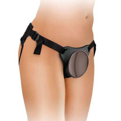 KING COCK - ELITE ADJUSTABLE COMFORTABLE HARNESS WITH 7 INCH DILDO