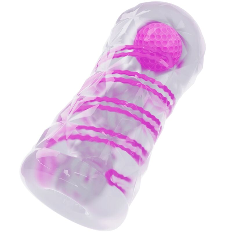 Pretty Love: masturbator masculí fantasia espiral interna i boles transparents