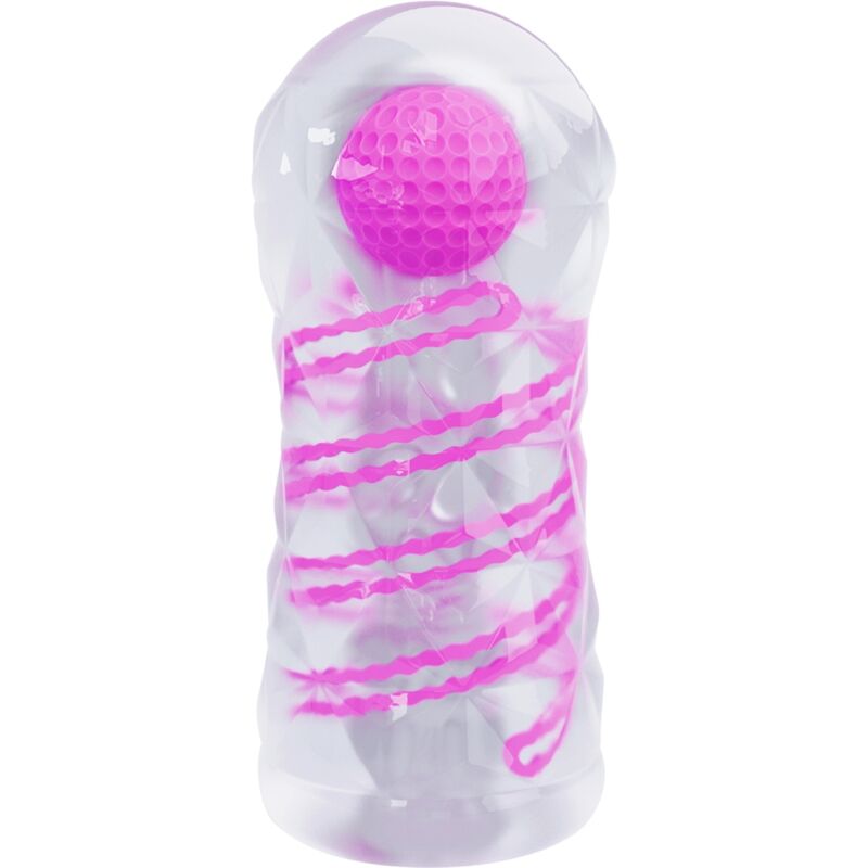 Pretty Love: masturbator masculí fantasia espiral interna i boles transparents