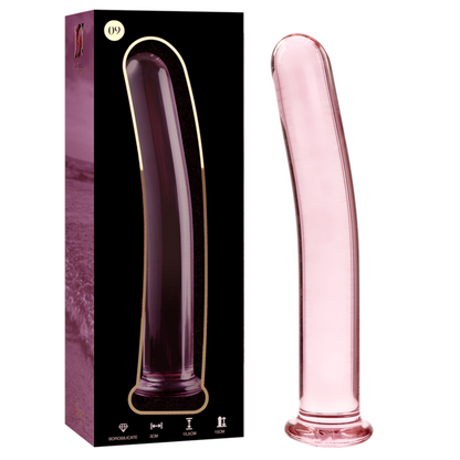 NEBULA SERIES BY IBIZA - MODEL 9 PINK CRYSTAL DILDO 15.5 CM -OR- 2.5 CM
