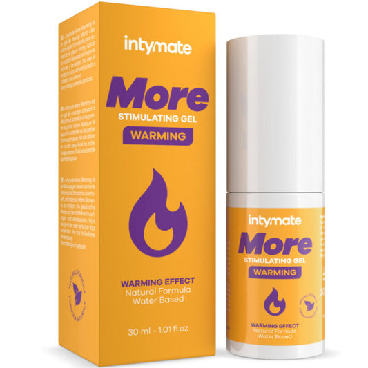 INTIMATELINE INTYMATE - MORE WATER-BASED WATER-BASED WATER-FRIENDLY WARMING MASSAGE GEL FOR HER 30 ML