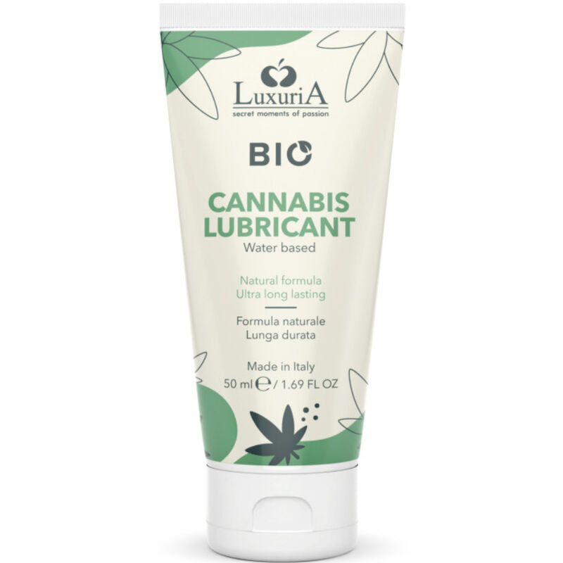 INTIMATELINE - LUXURIA BIO VATTENBASERAD CANNABIS SMÖRJMIDDEL 50 ML