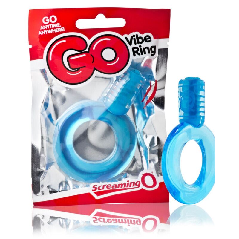 SCREAMING O - ANELL VIBRADOR GO BLAU