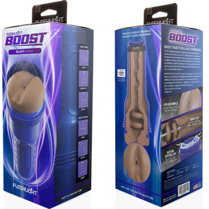 FLESHLIGHT BOOST - MASTURBADOR ANN BLAST FEMALE MD FLESH RP