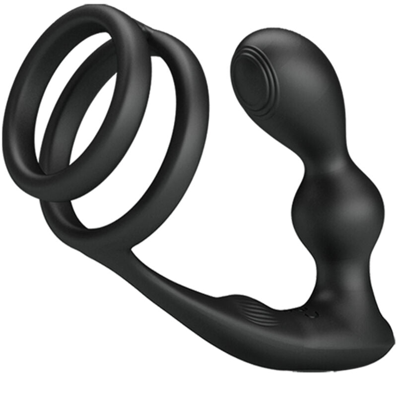 Pretty Love - Marshall Ring per a penis + plug vibratori i control remot