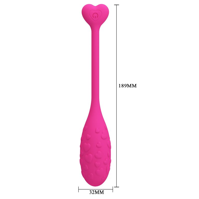 PRETTY LOVE - PINK FISHERMAN VIBRATING EGG CONTROLLED BY APP