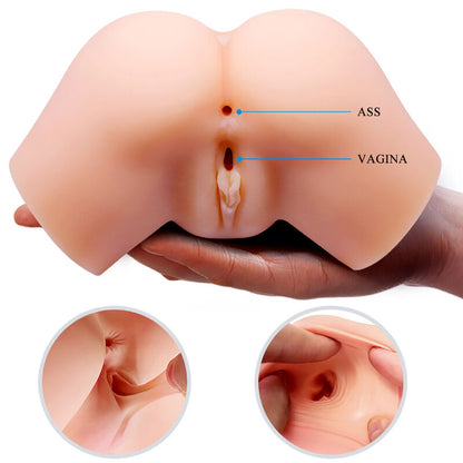 CRAZY BULL - VAGINA E ÂNUS REALISTAS VIBRADOR SAMANTHA
