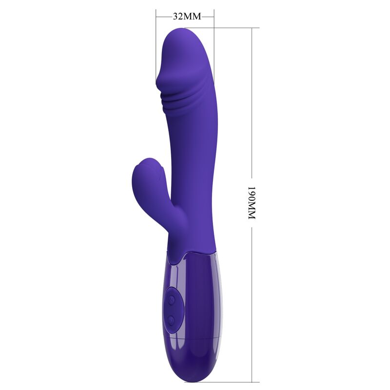 PRETTY LOVE - SNAPPY YOUTH VIBRATOR &amp; VIOLET POINT STIMULATOR