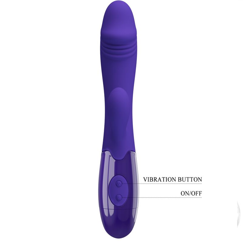 PRETTY LOVE - SNAPPY YOUTH VIBRATOR &amp; VIOLET POINT STIMULATOR