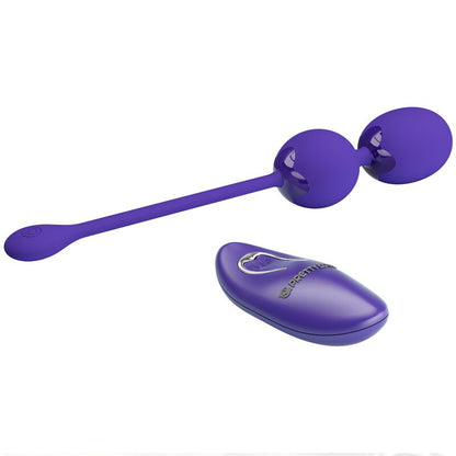 PRETTY LOVE - WILLIE YOUTH REMOTE CONTROL BALLS &amp; VIBRATION VIOLET
