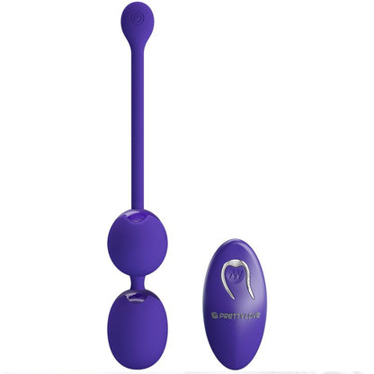 PRETTY LOVE - WILLIE YOUTH REMOTE CONTROL BALLS &amp; VIBRATION VIOLET