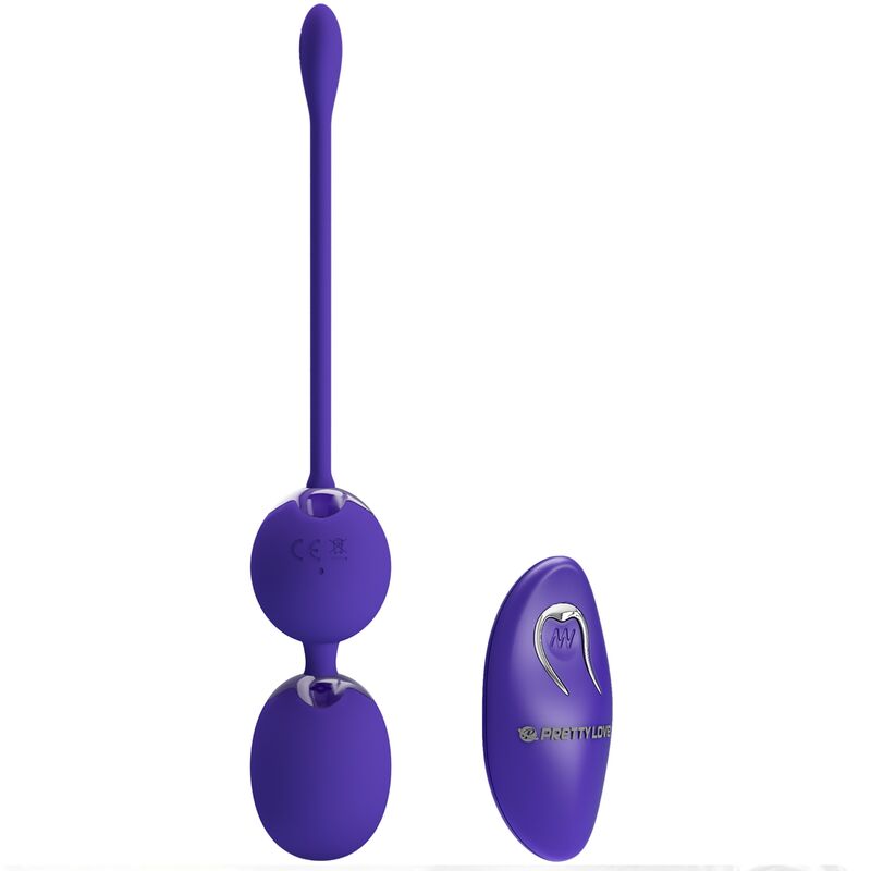 PRETTY LOVE - WILLIE YOUTH REMOTE CONTROL BALLS &amp; VIBRATION VIOLET