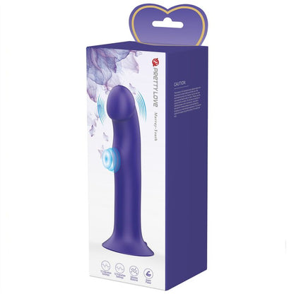 PRETTY LOVE - MURRAY YOUTH VIBRATING &amp; RECHARGEABLE DILDO PURPLE