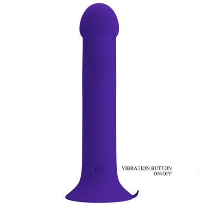 PRETTY LOVE - MURRAY YOUTH VIBRATING &amp; RECHARGEABLE DILDO PURPLE