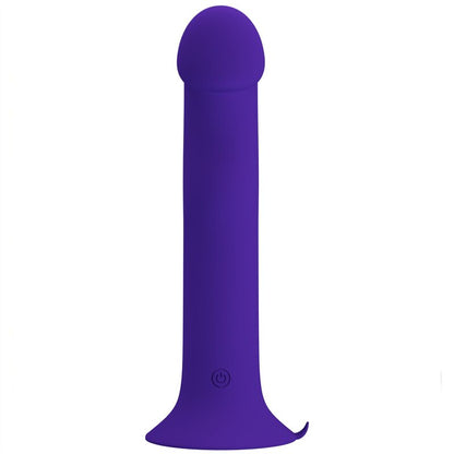 PRETTY LOVE - MURRAY YOUTH VIBRATING &amp; RECHARGEABLE DILDO PURPLE