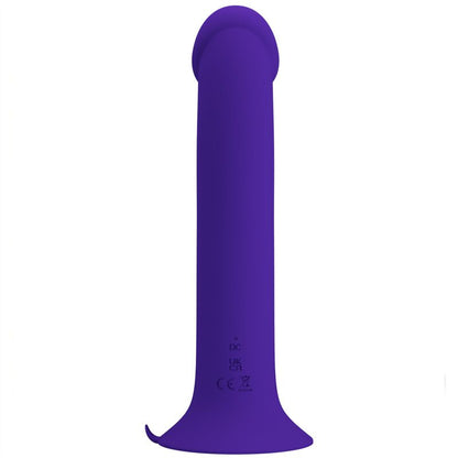 PRETTY LOVE - MURRAY YOUTH VIBRATING &amp; RECHARGEABLE DILDO PURPLE