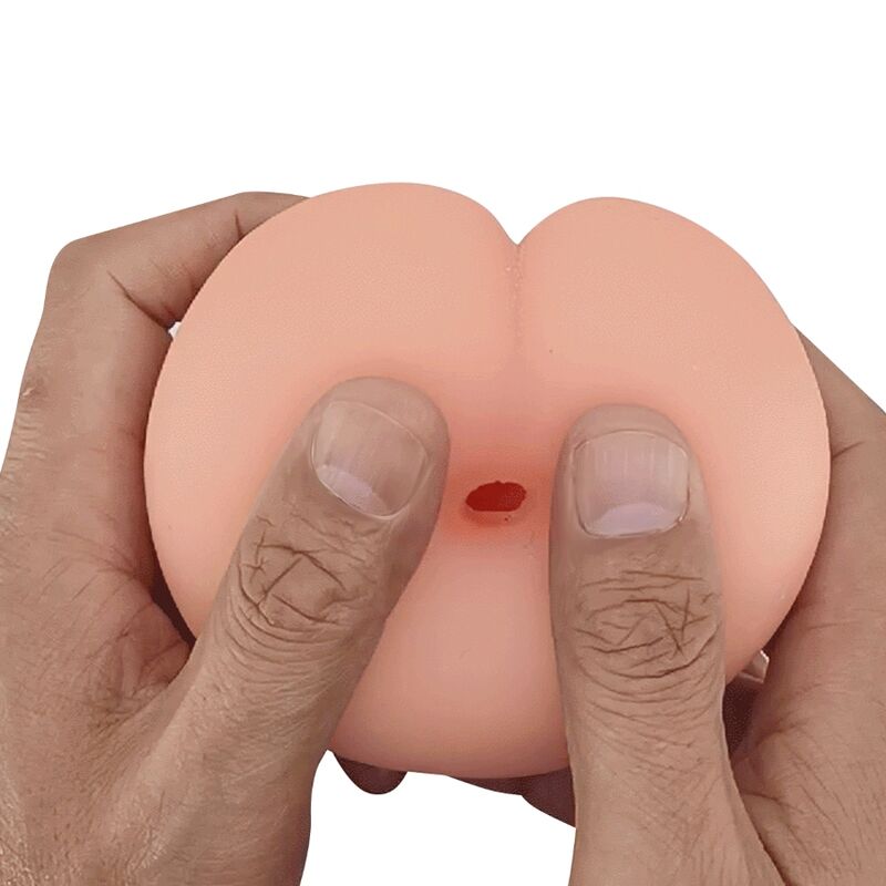 Pretty Love: Peach Masturbating Mascle