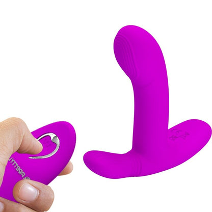 PRETTY LOVE - GERI CLITORAL MASSAGER WITH REMOTE CONTROL PINK