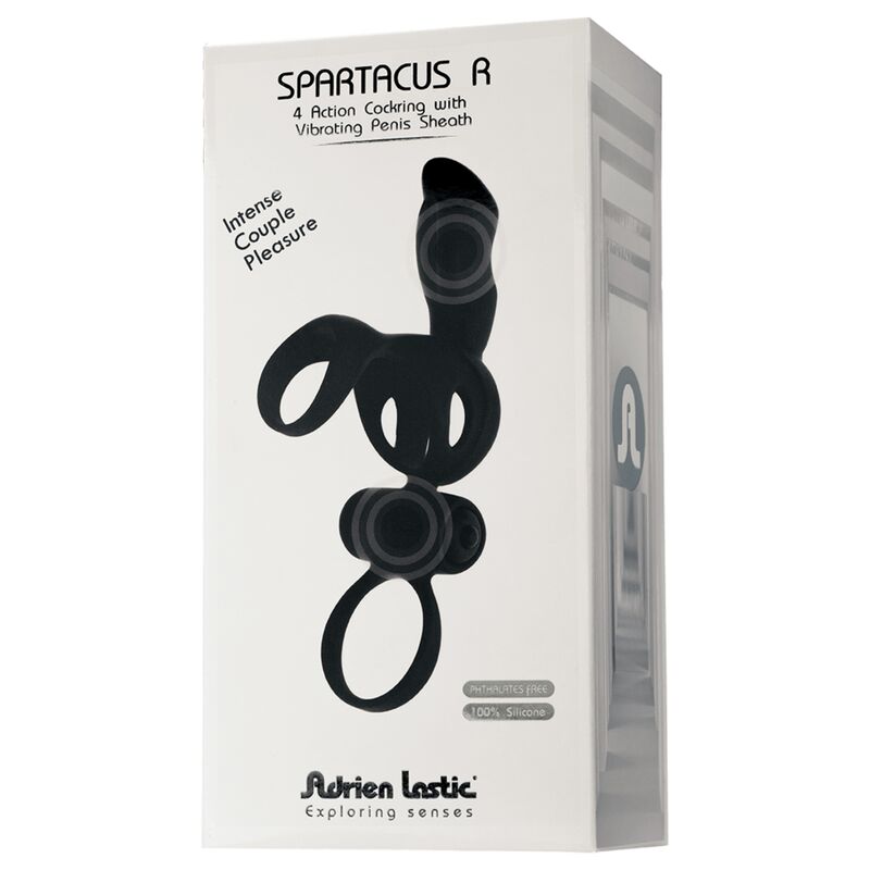 ADRIEN LASTIC - SPARTACUS RING &amp; PENISHANDA MED VIBRATOR